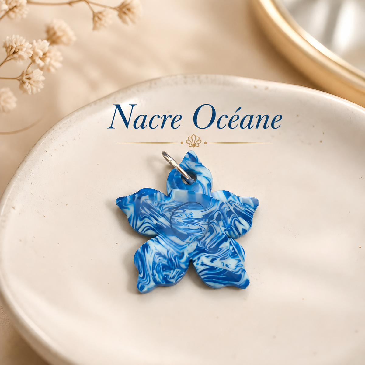 Pendentifs en pâte polymère