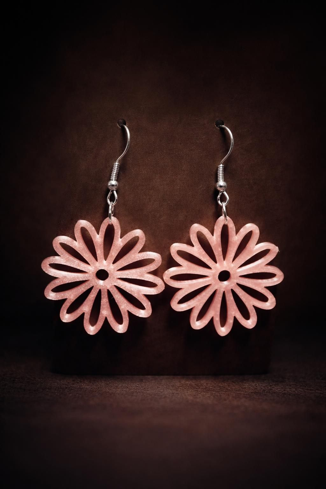 Boucles d'oreilles en impression 3D